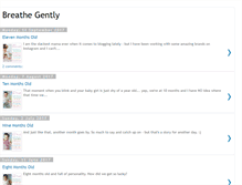 Tablet Screenshot of breathegently.com